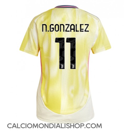 Maglie da calcio Juventus Nicolas Gonzalez #11 Seconda Maglia Femminile 2024-25 Manica Corta